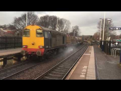 (HD) DRS class 20s 20302 - 20312 thrash though chapeltown town with RHTT
