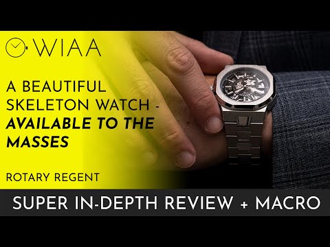 A skeleton watch available to the masses | Rotary Regent