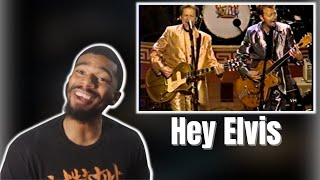 (DTN Reacts) Brian Setzer - Duets - Hey Elvis