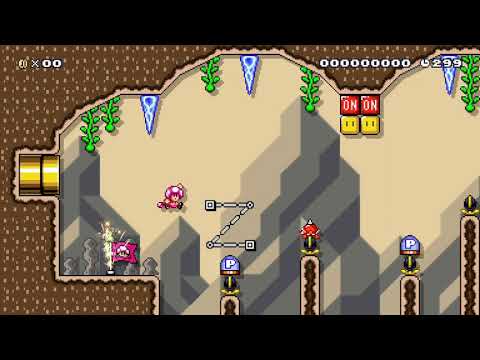 Perils of the P by Doom Bongo [Super Mario Maker 2]