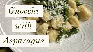 Gnocchi with Asparagus || Cara Di Falco || Cara&#39;s Cucina