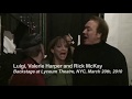 VALERIE HARPER RICK McKAY Celebrate LUIGI S Birthday On Broadway