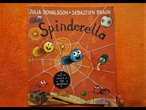 Spinderella by Julia Donaldson, Read aloud book for kids, Tale Story for kids and babies
