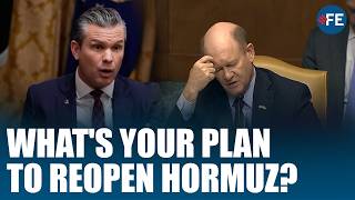 What's Your Plan For Reopening Hormuz Senator's Point Blank Ques Stuns Hegseth, Old Clip Resurfaces