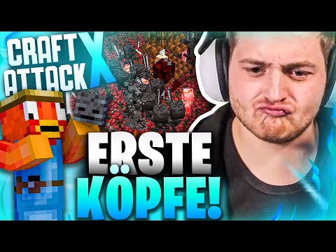😍🤯DIE Wither FARM, wird GEISTESKRANK! | 200x200 XXL Loch im NETHER ausheben! | Craft Attack 10!