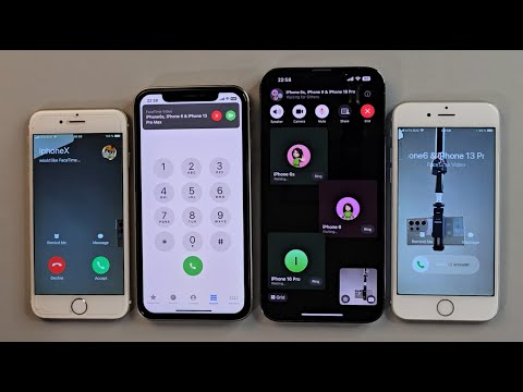 FaceTime Incoming call & same time call iPhone 6 iPhone 6S iPhone 13PM iPhone 16p