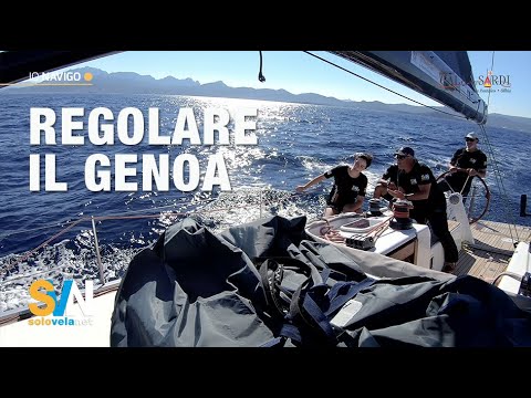 Regolare il genoa - SVN IO Navigo - Corso di vela con Roberto Ferrarese