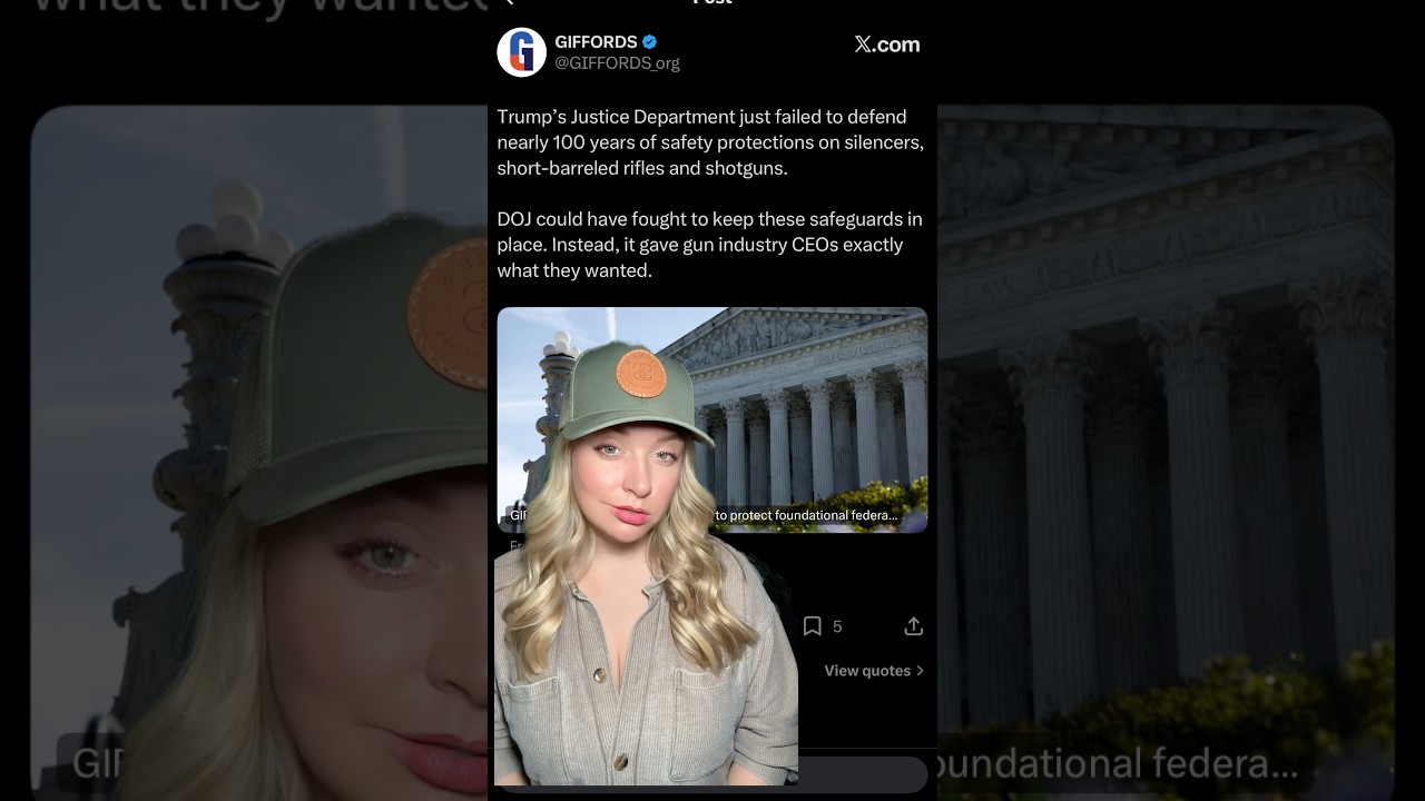 GunGrabbers Furious ￼At New NFA Update #2ndamendment #shortsfeed #shorts #shortsvideo Thumbnail