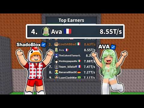 J'ai Aidé ma CRUSH À Monter Dans Le Classement Mondial Steal a Brainrot !