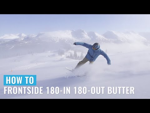 How To Frontside 180-In 180-Out Butter