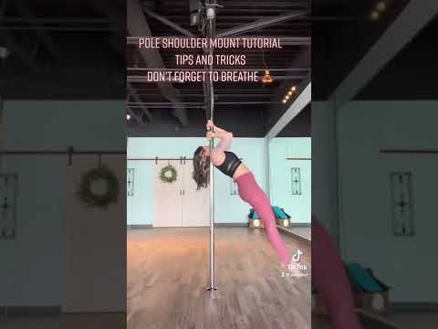 Pole shoulder mount tutorial tips and tricks @kmaestas148