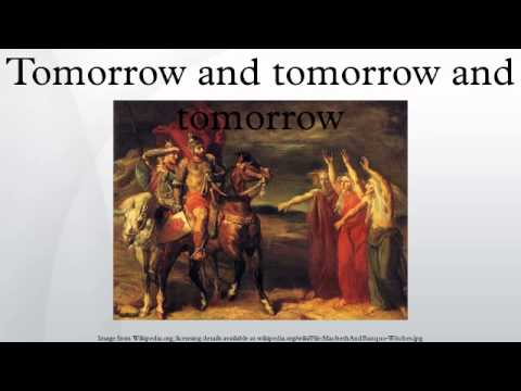 明日も明日も明日も明日も明日も (Tomorrow and tomorrow and tomorrow)
