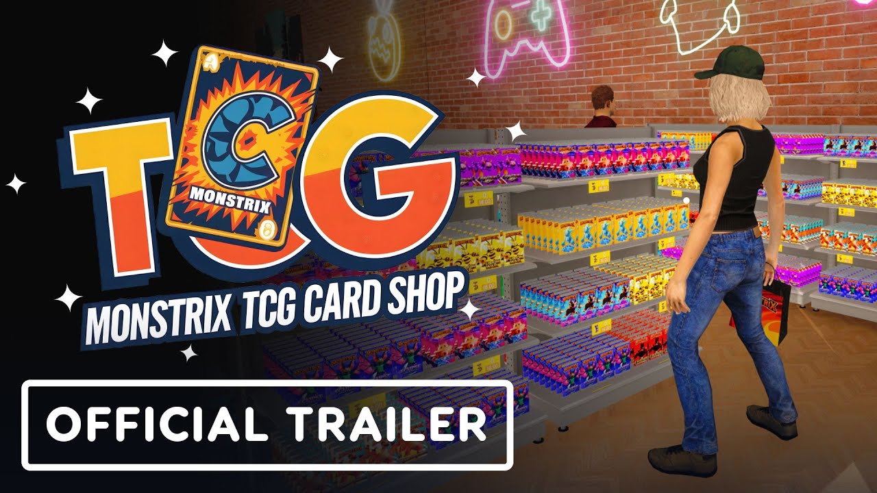 Monstrix TCG Card Shop - Official Release Date Trailer