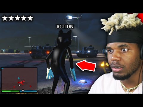 I Became CARTOON CAT in GTA 5! (Online)