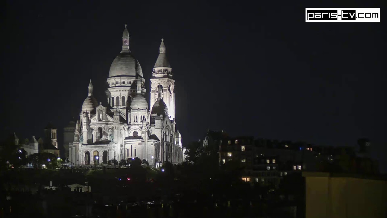 Live webcam view of Vista en vivo de la Basílica del Sacré-Cœur