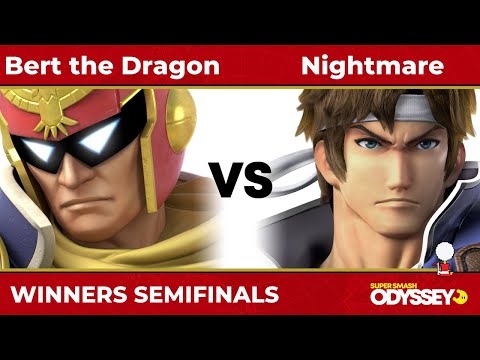 SSO 61 - GUMP | Bert the Dragon (Captain Falcon) VS Nightmare (Richter) - Winners Semifinals - SSBU