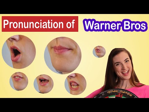How to pronounce Warner Bros, American English Pronunciation Lesson