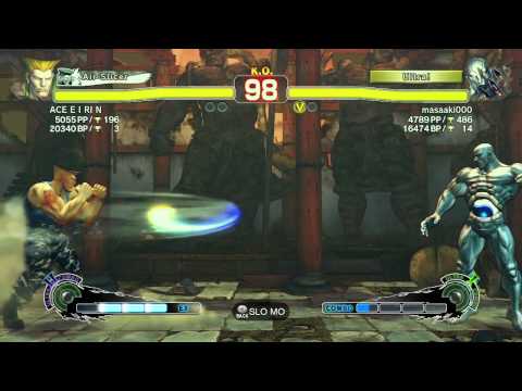 SSFIVAE: Guile (ACE E I RI N) vs. Seth (masaaki000) HD