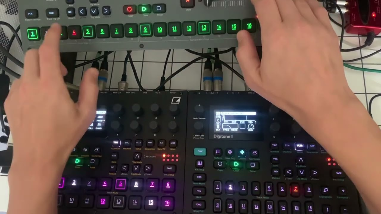 Live Dub Techno Jam With Digitakt 2 Digitone 2 Octatrack Our Music