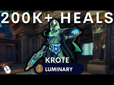 200K+ Heals Finally Solo Support Luminary jenos Paladins Jenos Competitive