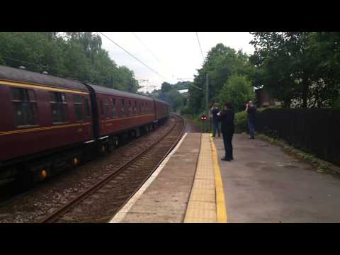 47830 and 47786 Roy Castle OBE storm Keighley on 5