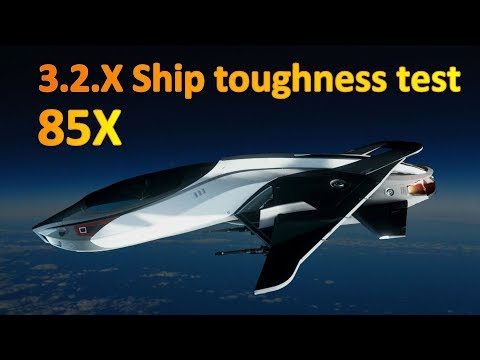 3.2.X Ship toughness test: 85X - tougher than Superhornet