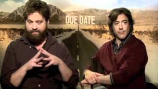 Robert Downey Jr & Zach Galifianakis moments