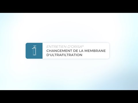 Remplacement de la membrane