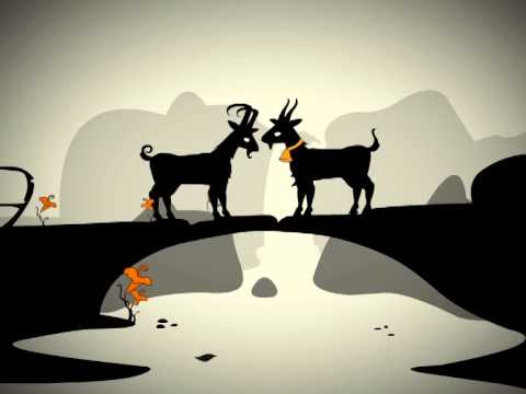 Little Fables - Fable Stories For Kids -  Two Goats and a Bridge