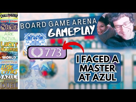 Board Game Arena Gameplay | Azul, Akropolis, Challengers! + more