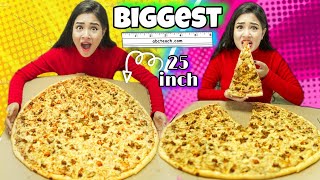 I only ate *Biggest* PIZZA for 24 HOURS ! Gone *YUMMY* | Nilanjana Dhar