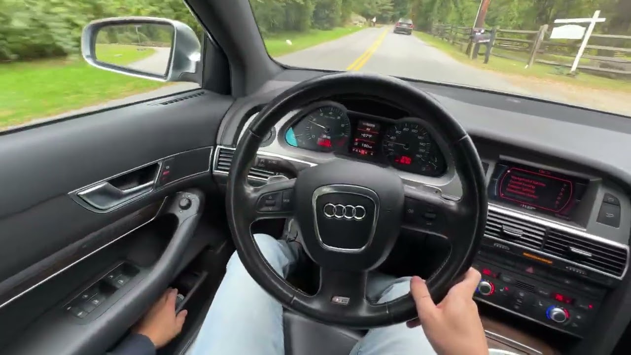 2007 Audi S6 - 4K POV Drive and Review (V10 Engine!)