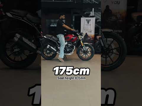 How Do People Fit On The New 2025 Scrambler 400x? #scrambler400x #triumphmotorcycle