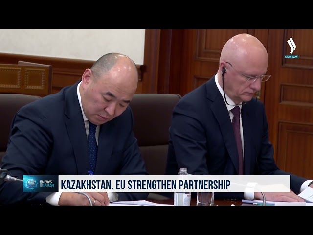 Kazakistan ve Avrupa Birliği stratejik ortaklığı geliştiriyorlar