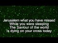 While You Were Sleeping ~ Casting Crowns ~ lyric video