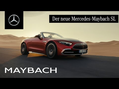 Der neue Mercedes-Maybach SL.