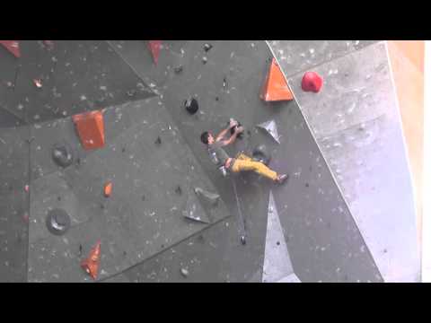 Loic Timmermans - IFSC World Cup - Second qualification - Puurs 2015
