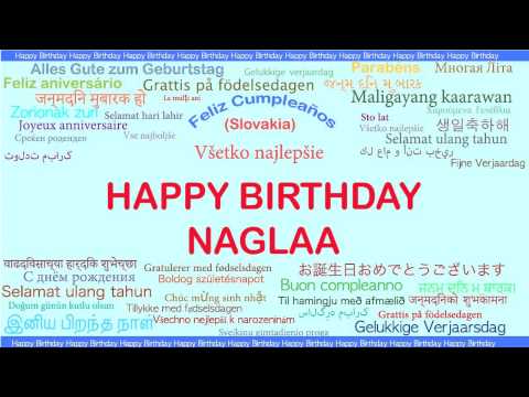 Naglaa   Languages Idiomas - Happy Birthday