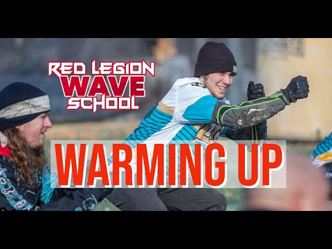 Russian Legion Paintball Wave School:  Warm up
