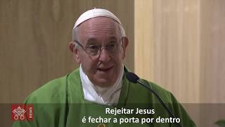 Papa: Jesus nos convida ao banquete do Reino, cuidado para não rejeitar.