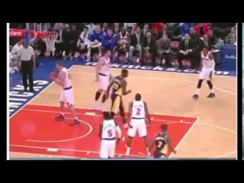 Cole Aldrich Manages to Score on Own Basket