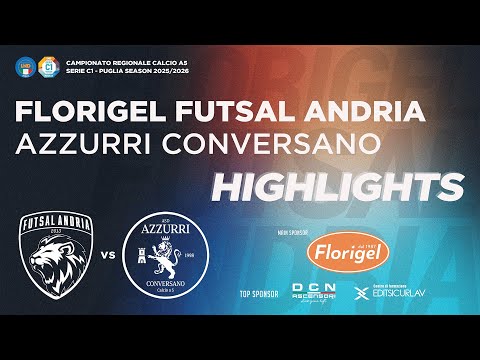 𝗛𝗶𝗴𝗵𝗹𝗶𝗴𝗵𝘁𝘀 - Florigel Futsal Andria - Azzurri Conversano C5 2-0
