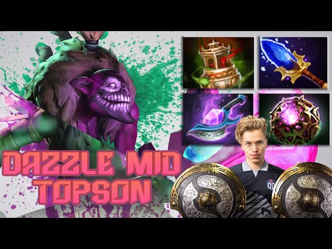 Unorthodox Player | Topson Dazzle Mid ~ Dota2 Gameplay