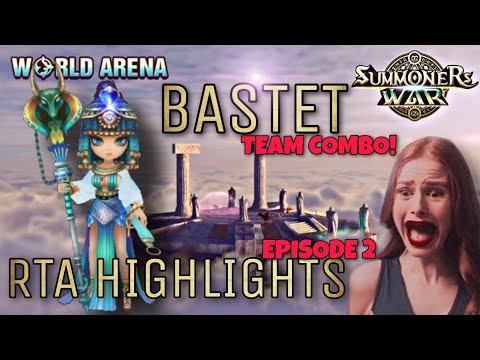 Bastet Team Combo RTA Highlights Ep. 2 - Summoners War