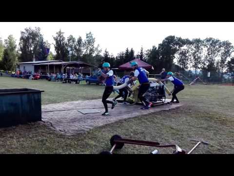 SDH Košťálov muži - Pohár OSH Semily 2016 - Bystrá nad Jizerou - zadní pohled