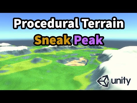 Procedural Generation In Unity Sneak Peak!