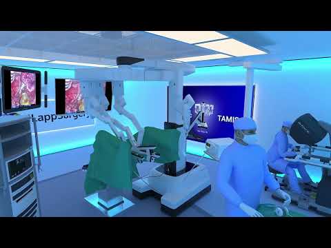 Robotic TAMIS - setup