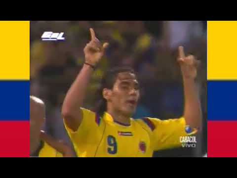 Colombia 1x0 Perú (11/06/2009) - Eliminatorias Sudamericanas Sudáfrica 2010 - Gol de Falcao