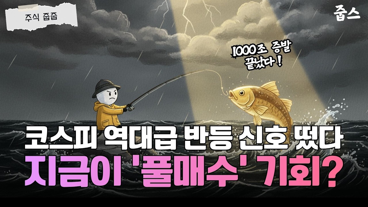 코스피 1000조 증발… 근데 왜 지금 사라는 거예요?
