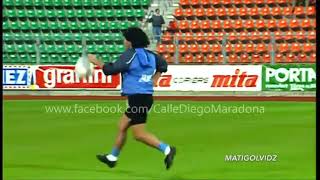 Diego Maradona Could Do Everything With a Football (Rare Freestyle)